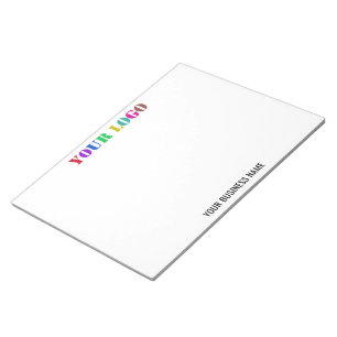 Nom du logo personnalisé Texte Bloc-notes professi