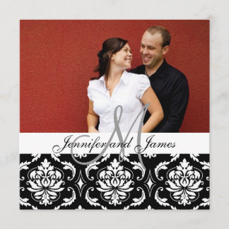 Nom du monogramme Faire-part de mariage Nom de la