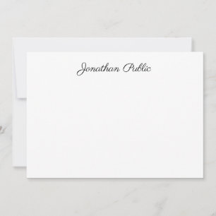 Nom du script de la main Modèle Professionnel tend