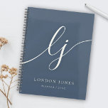 Nom du script du gestionnaire d'affaires des initi<br><div class="desc">Initiales de monogramme planificateur d'entreprise Planificateur de script Planificateur de nom de script</div>