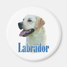Nom du trieur du Labrador jaune - Aimant