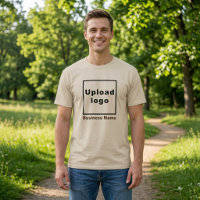 Nom et logo de l'entreprise | T-shirt pour hommes