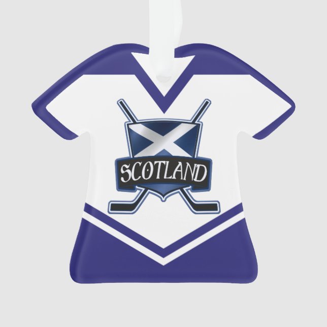 Nom et numéro Jersey Scotland Logo (devant)