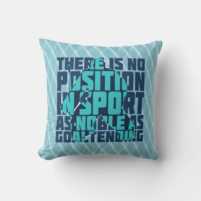 Nom et numéro personnalisés Coussin de gardien de  (Recto)