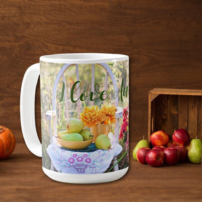 Nom, Imprimé de Couleur Automne Magnifique Mug à C (Créateur téléchargé)