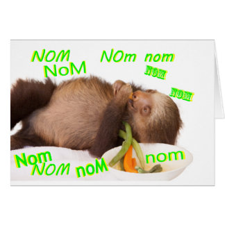 nom nom sloth
