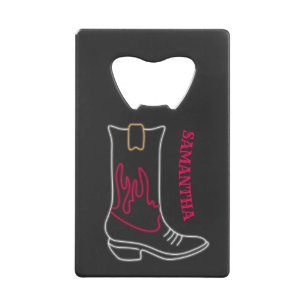 Nom personnalisable de démarrage Neon Cowboy