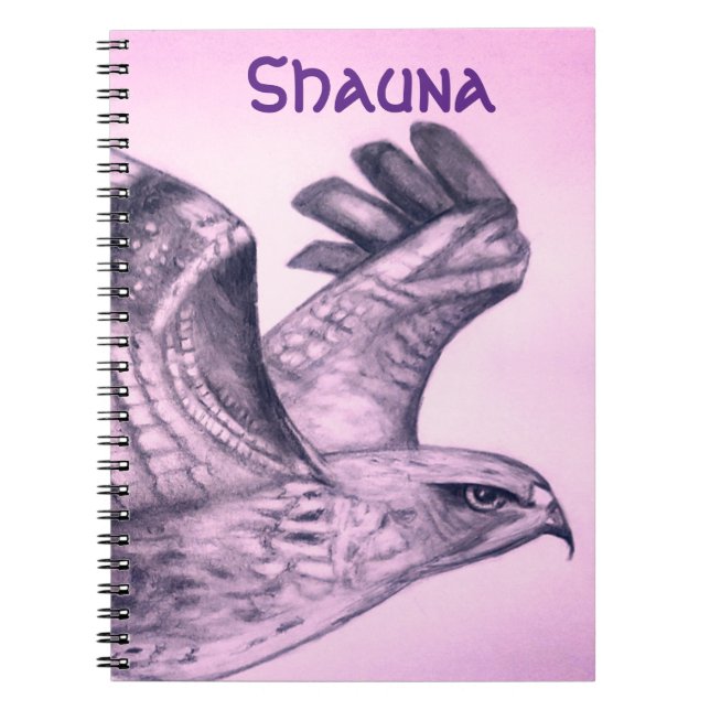 Nom personnalisé Beau Carnet d'oiseaux (Devant)