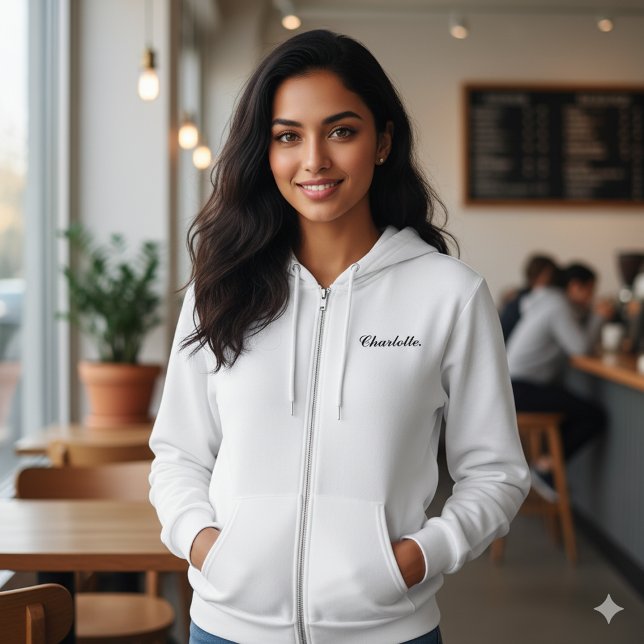 Nom personnalisé Bella Canvas Sweat - shirt à capu (Créateur téléchargé)