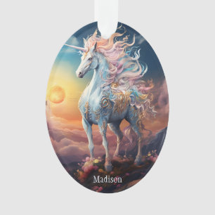 Nom personnalisé belle licorne
