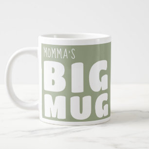 Nom personnalisé Big Mug Pale Green C22 Funny Nove
