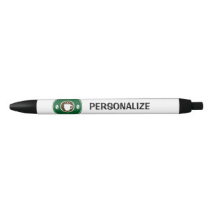 Nom personnalisé café tasse logo écriture stylos