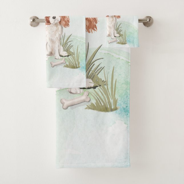 Nom personnalisé Cavalier King Charles Spaniel Pet (En situation)