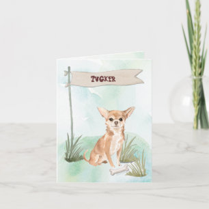 Nom personnalisé Chocolat Lab Animal de compagnie