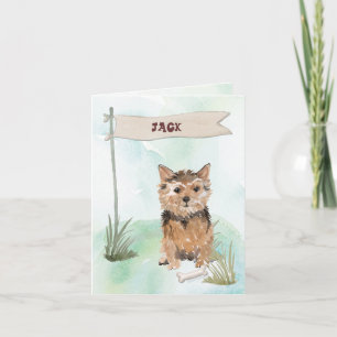 Nom personnalisé Chocolat Lab Animal de compagnie 