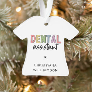 Nom personnalisé Dental Assistant Cadeau