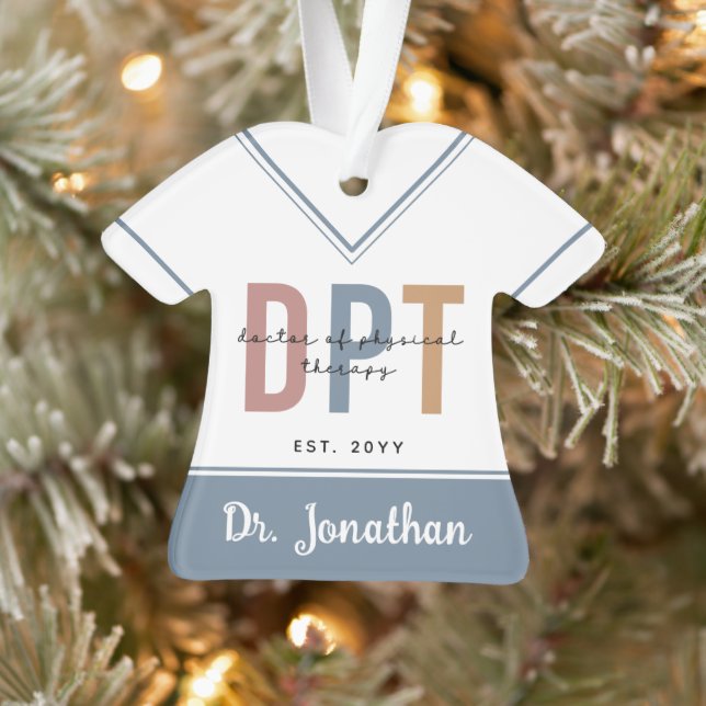 Nom personnalisé DPT Doctor of Physical Therapy (Arbre)