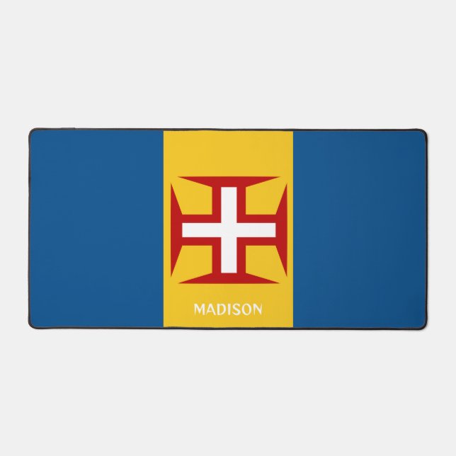 Nom personnalisé Drapeau Madeira (Recto)