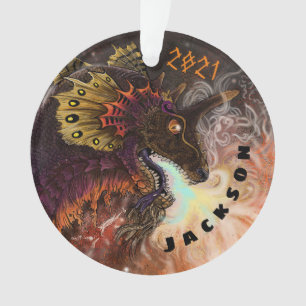 Nom personnalisé du dragon de l'émetteur d'incendi