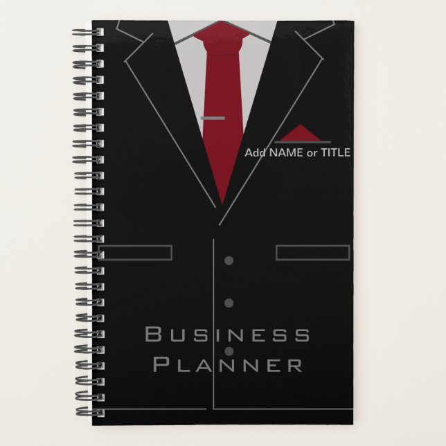 Nom personnalisé du planificateur professionnel Te (Devant)