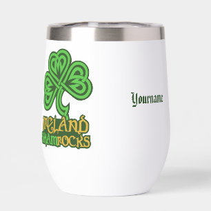 Nom personnalisé du Shamrock irlandais