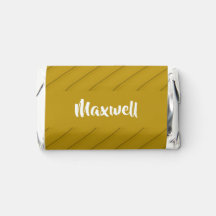 Nom personnalisé en plastique Brown