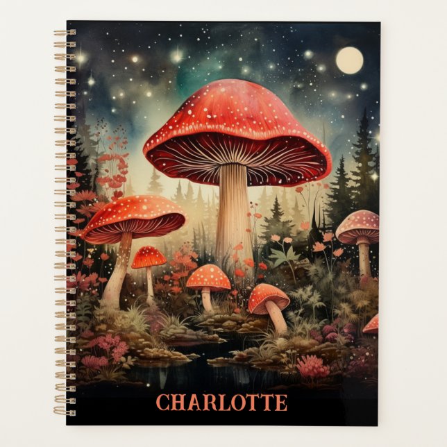 Nom personnalisé Enchanter Magic Fairy Mushroom (Devant)