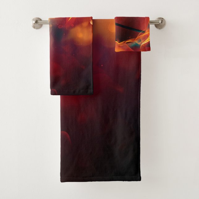 Nom personnalisé Flaming Basketball (En situation)