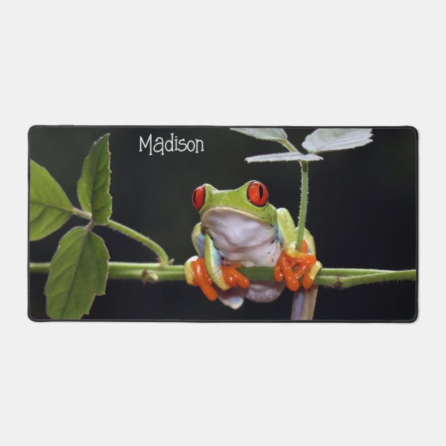 Nom personnalisé Funny Frog (Recto)