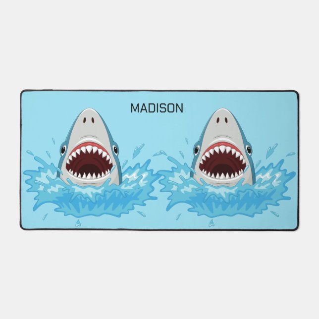 Nom personnalisé Funny Sharks (Recto)