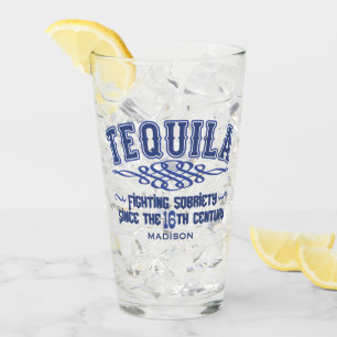 Nom personnalisé Funny TEQUILA Verre