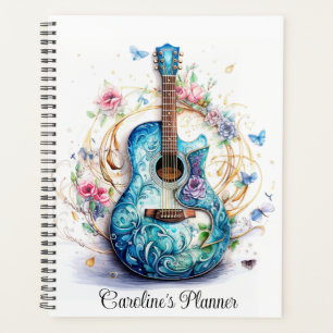 Nom personnalisé Guitare Planner, Guitare