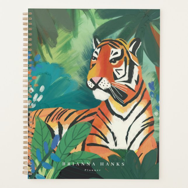 Nom personnalisé Jungle TIger (Devant)