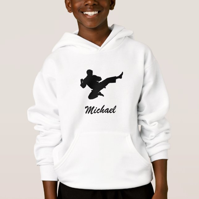 Nom personnalisé Karate / Taekwondo / judo (Devant)