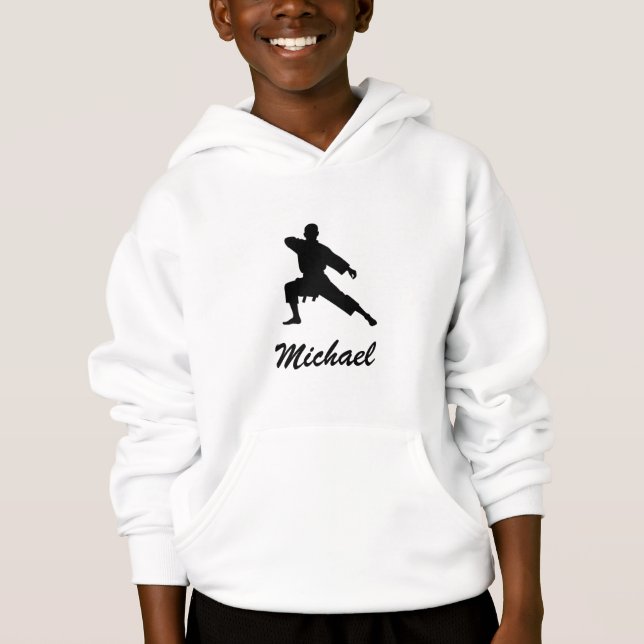 Nom personnalisé Karaté / Taekwondo / judo        (Devant)