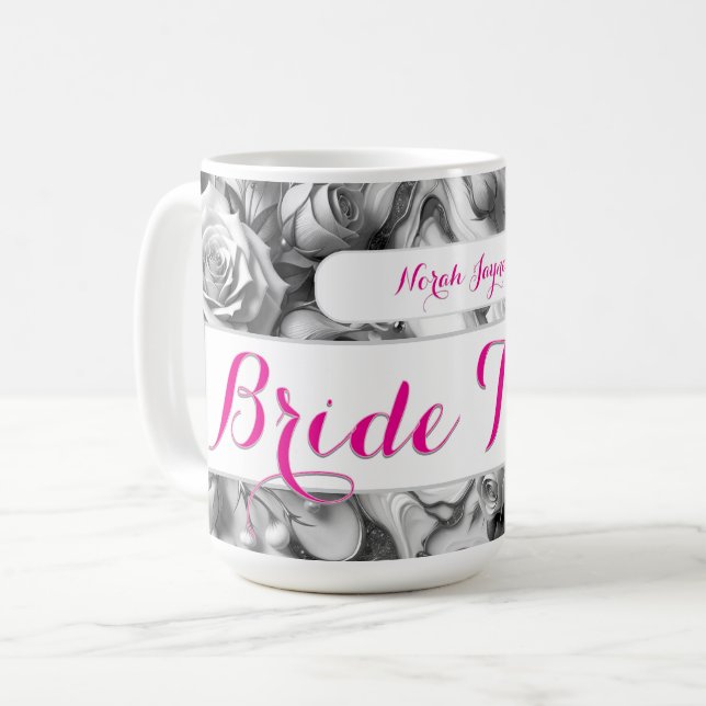 Nom personnalisé Mariage Mug cadeau pour la Coupe  (Devant gauche)