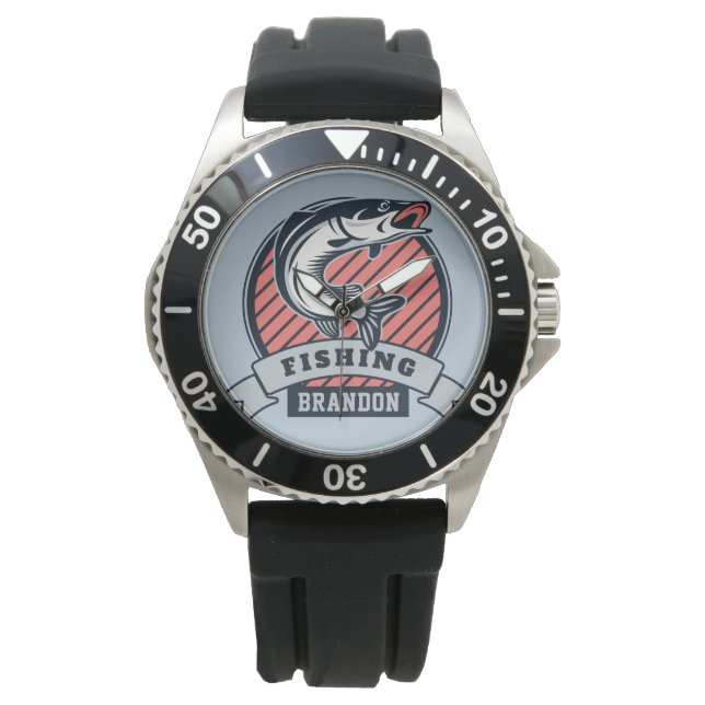 Nom personnalisé Montres Fisher (devant)