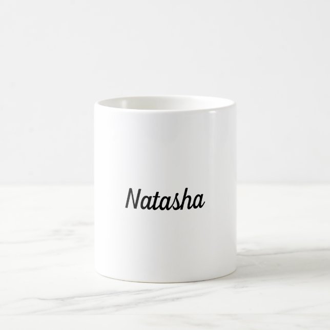 Nom personnalisé Mug Cup Ajouter vos propres mots  (Centre)