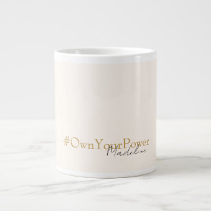 Nom personnalisé Mug - Girlboss Empowerment Cadeau