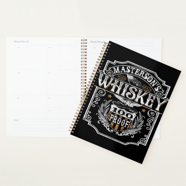 NOM personnalisé Old West Whiskey Brewery Bar (Devant avec enveloppe)