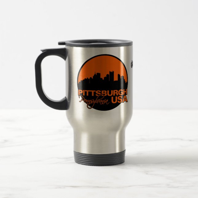 Nom personnalisé PITTSBURGH tasses (Gauche)