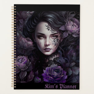 Nom personnalisé Planificateur gothique