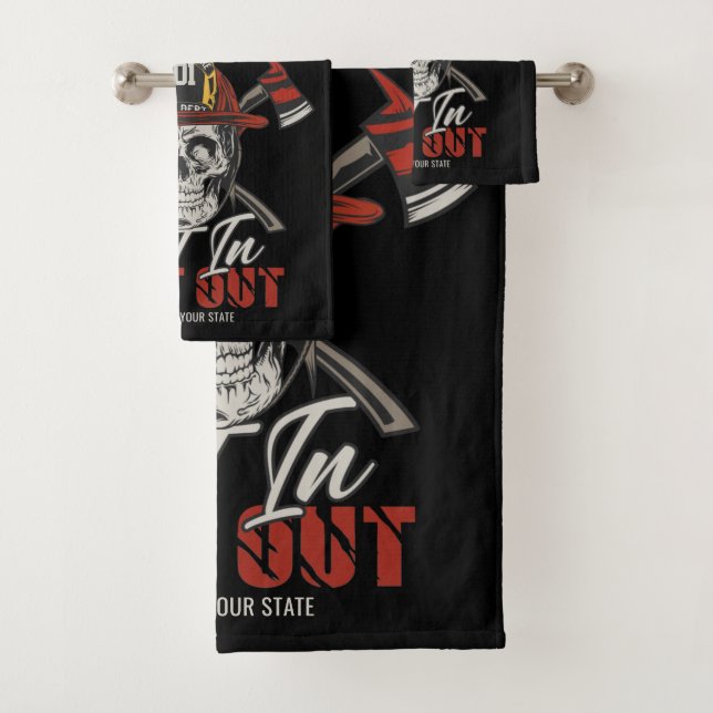 Nom Personnalisé Pompier D'Abord En Dernier Feu De (En situation)