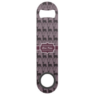 Nom personnalisé pourpre violet cerf | #V1