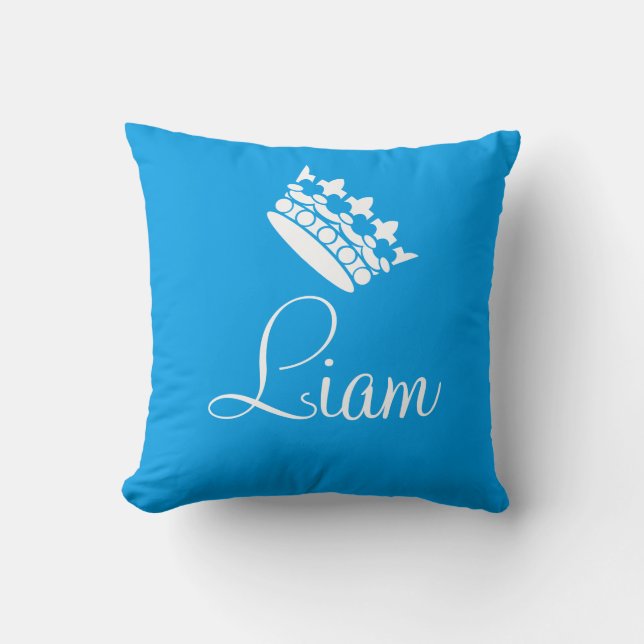 Nom personnalisé Princess Liam Coussin (Recto)