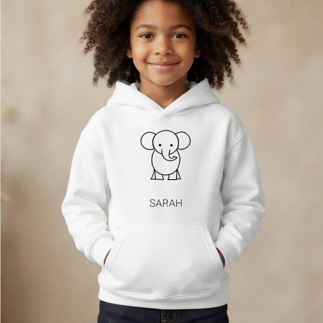 Nom personnalisé pullover pour jeunes (Créateur téléchargé)