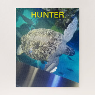 Nom personnalisé Puzzle de tortue de mer