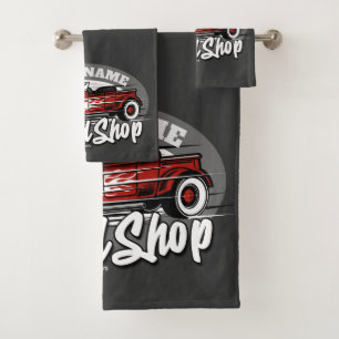Nom personnalisé Rockabilly Roadster Speed Shop Ga