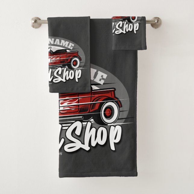 Nom personnalisé Rockabilly Roadster Speed Shop Ga (En situation)
