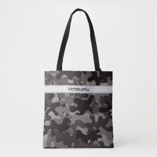 Nom personnalisé Sac fourre-tout avec Motif Camouf